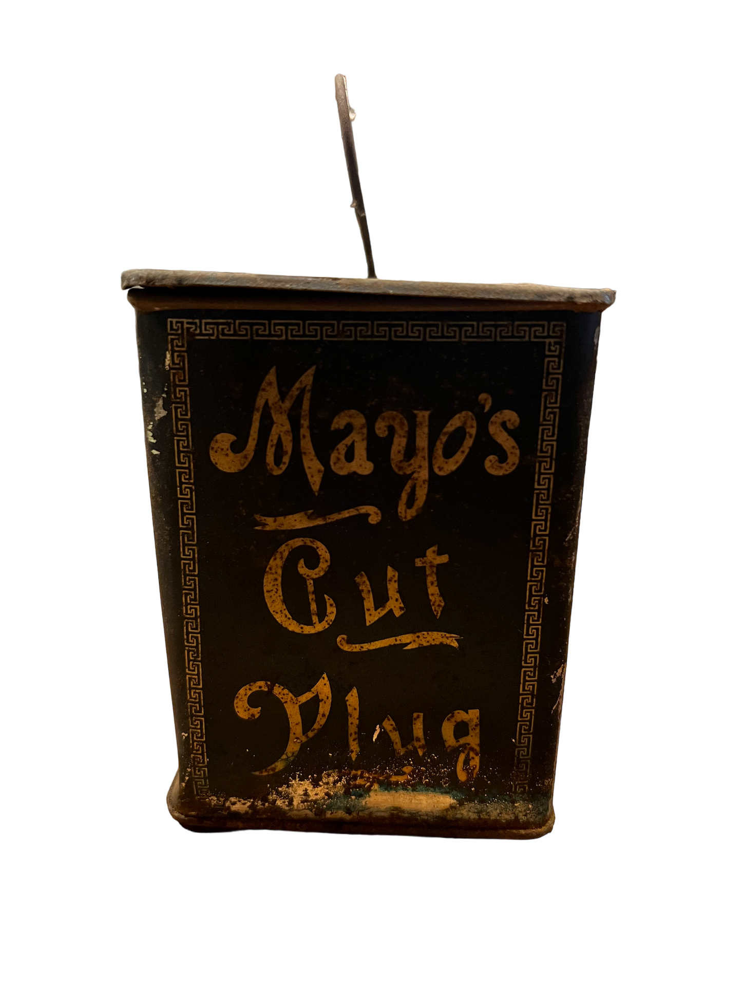 Antiques Mayo's Cut Plug Tobacco Tin
