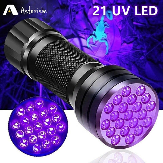 Pocket-Size Ultraviolet Flashlight Blacklight 395NM Mini Torch