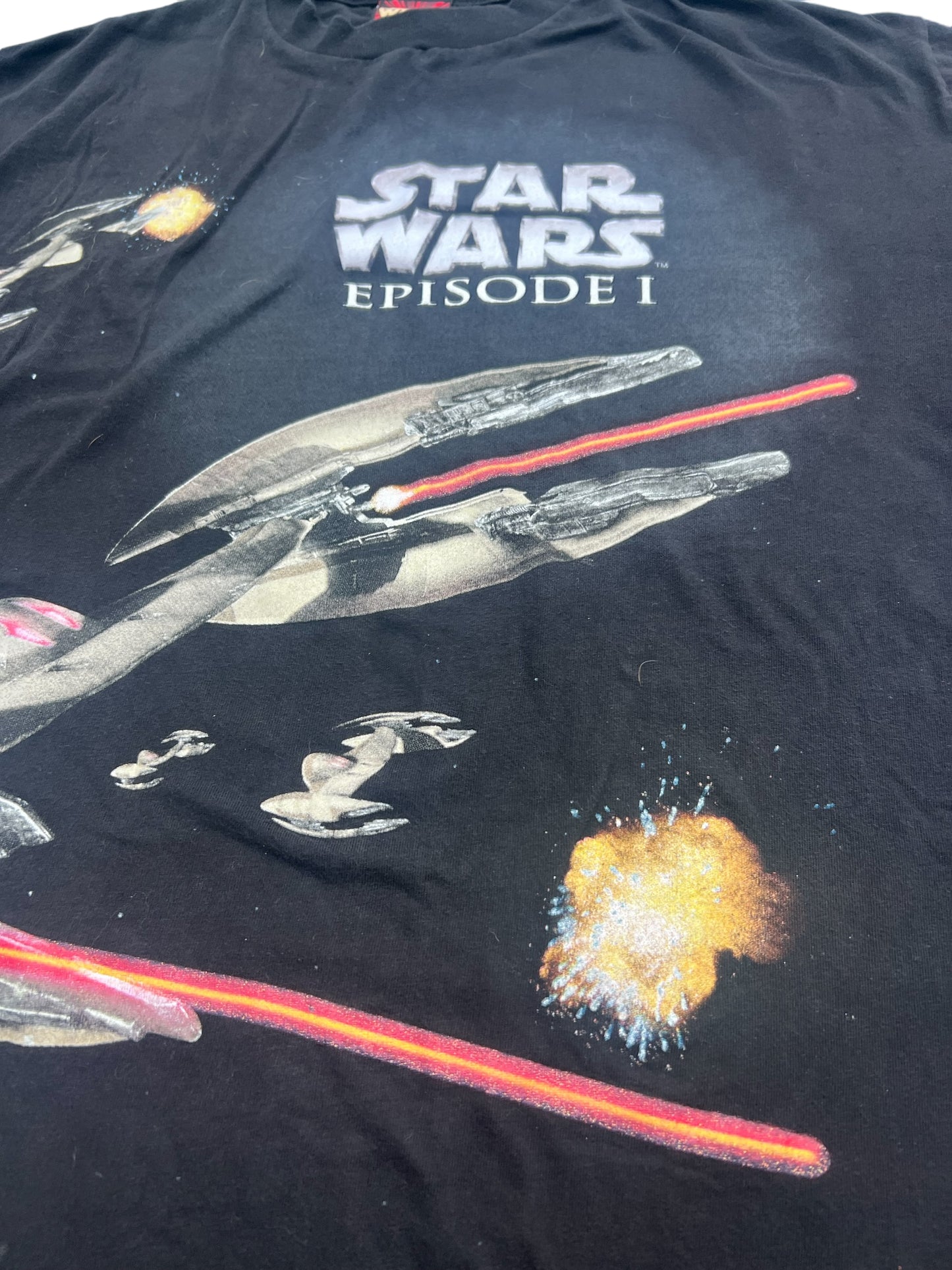 Vintage Star Wars Episode One Short Sleeve t-Shirt Mens