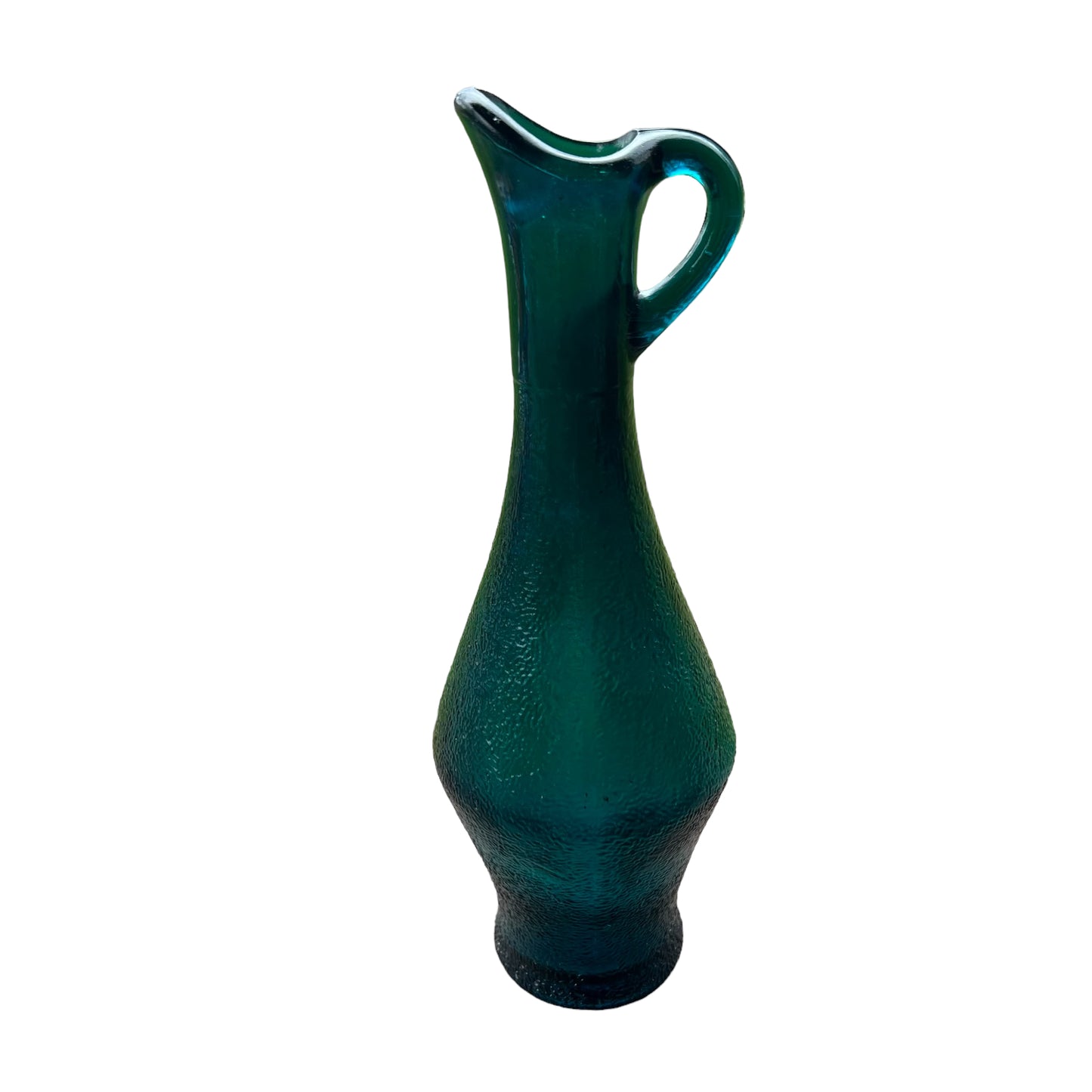 Vintage MCM turquoise Green Pitcher